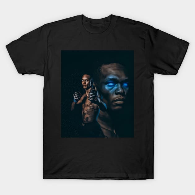 Israel Adesanya AKA The Last Airbender - UFC Champion T-Shirt by Fit-Flex